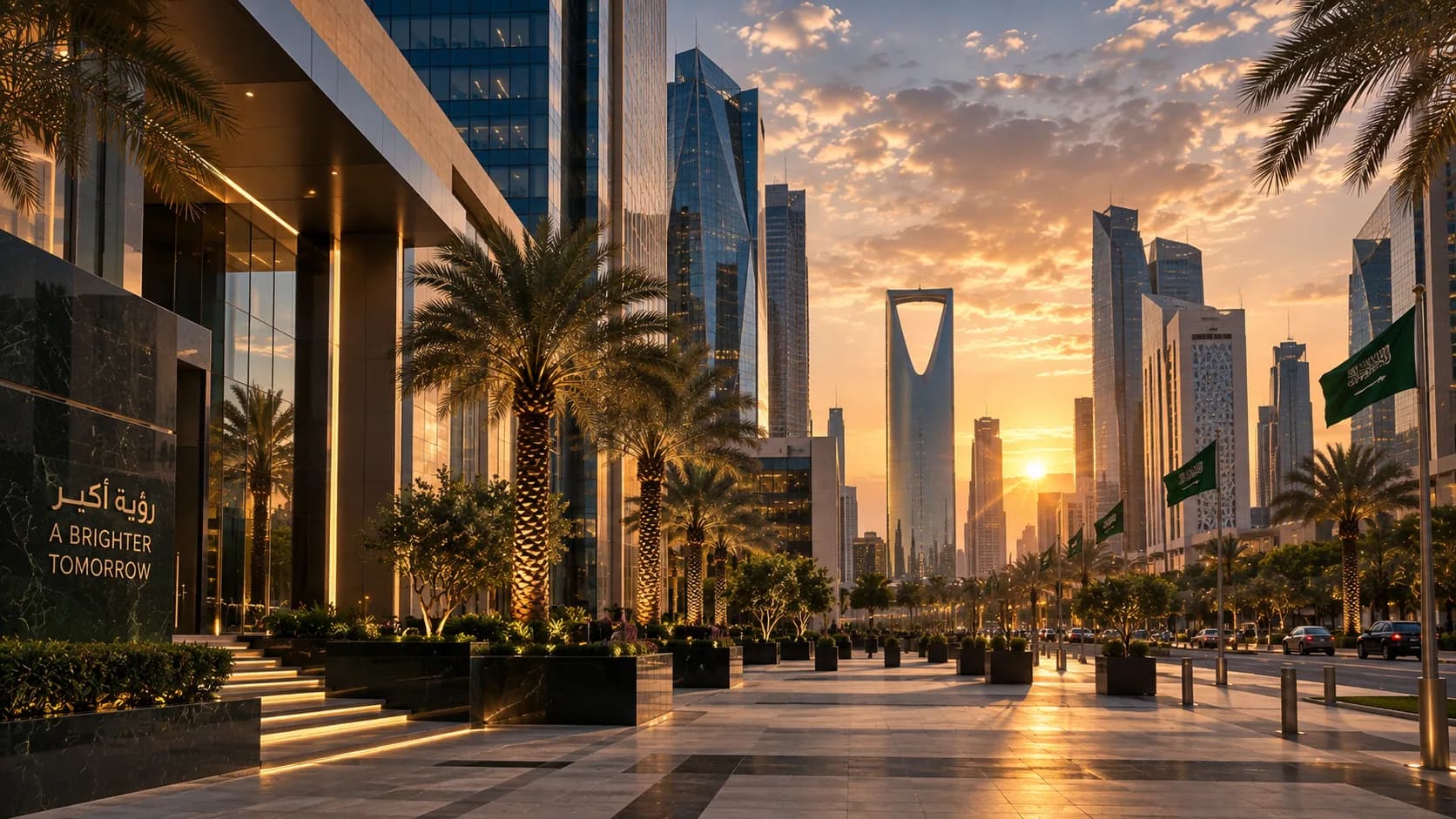 Modern Saudi executive business architecture